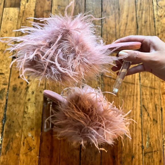 JEFFREY CAMPBELL DAISEY HEEL PINK/ROSE - SIZE 7.5 - Picture 2 of 15